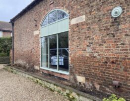 spray finished timber windows lincoln