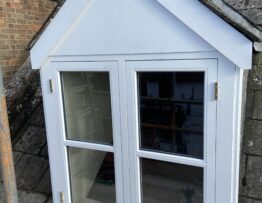 Bespoke dormer window replacement Bailgate Lincoln listed building