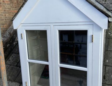 Bespoke dormer window replacement Bailgate Lincoln listed building