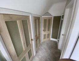 Bespoke timber wardrobe doors Lincoln