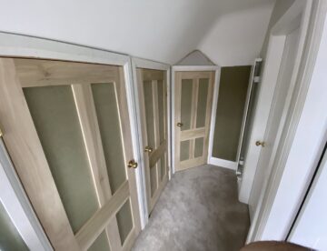 Bespoke timber wardrobe doors Lincoln