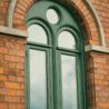 Bespoke arched Accoya timber window made for a property in Branston Booths Lincoln